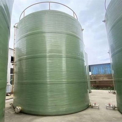 Тяжелая вертикальная FRP панель резервуар для воды индивидуальный размер для хранения жидкости топливного масла