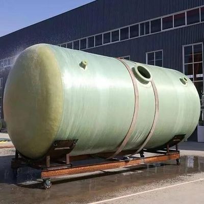 Регулированные 200 кубических метров FRP резервуары и сосуды 0.6MPa FRP резервуар давления