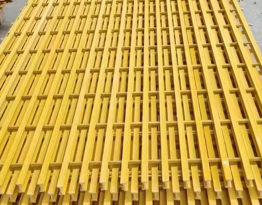 Профессиональная прозрачная решетка Frp 38X38x38mm Frp Grp Решетка высокой прочности