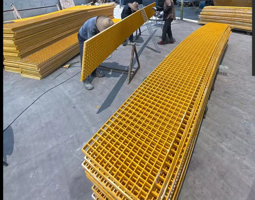 ГРП ландшафтные решетки Frp формованные решетки 38x38 мм нескользящие для бассейна