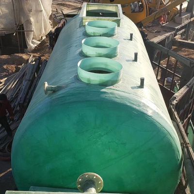 OEM FRP канализационный резервуар Септический резервуар из стекловолокна сосуды с технологией филаментной дистилляции