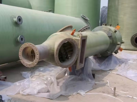 Волоконно-укрепленные пластмассовые FRP очистные башни отходов