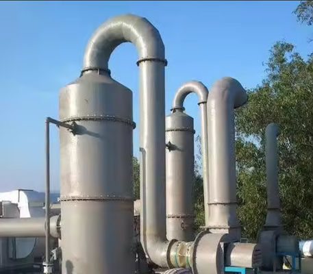 Промышленная FRP GRP поглощающая башня для очистки хвостовых газов и газовых туманных кислот