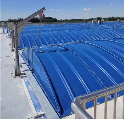 Защита тепла ФРП Покрытие резервуара сточных вод Скважина канализации Газосборная крышка