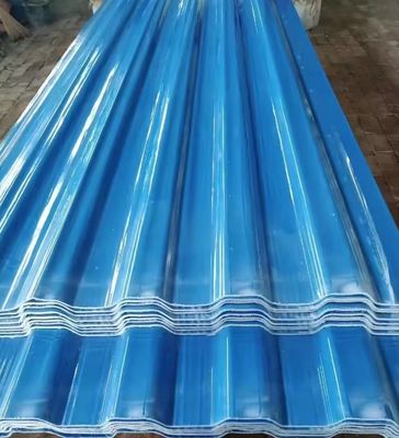 Противокоррозионные GRP композиты FRP крышевая панель для газосборной капот гофрированный FRP лист