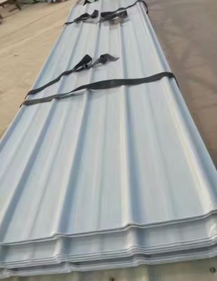 Противокоррозионные GRP композиты FRP крышевая панель для газосборной капот гофрированный FRP лист