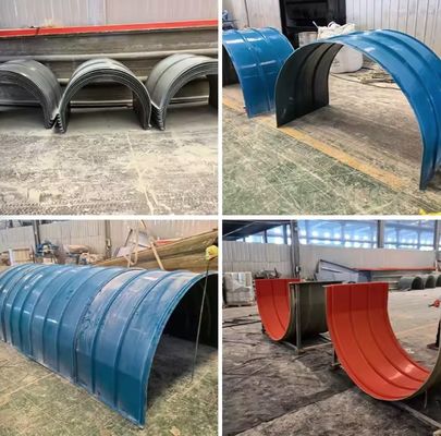Нескользящая крышка FRP арки Плита сбора газа Укрепленная волокном пластиковая крышка канализационного бассейна