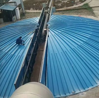Профессиональные канализационные бассейны GRP покрытие пластины, газосборная крыша FRP крыша