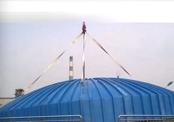ФРП дождевое покрытие ФРП канализационный бассейн Аркированное покрытие Сбор запахов Запечатанная дуга выхлопных газов Анти запах