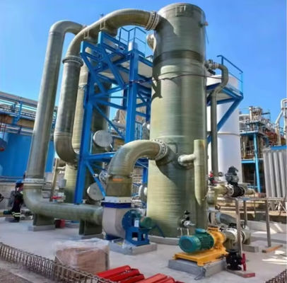 Стекловолоконная СРФ СРФ Башня по обезсерживанию отходов газа для очистки выхлопных газов
