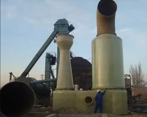 FRP стекловолокно обезсерживание очистки поглотитель башни GRP скраббер FRP башни