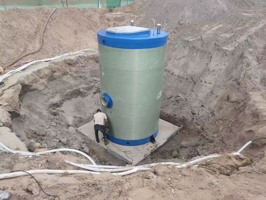Предварительно изготовленная подводная насосная станция из ПФР для подъема воды и очистки сточных вод