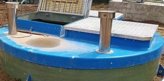 Frp GRp Интегрированная подъемная станция насос, Сбор дождевой воды канализация подъемная станция