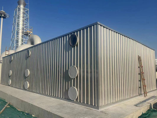 Отходные газы FRP биологическая дезодоризация коробка оборудование Филамент обмотка Techinque