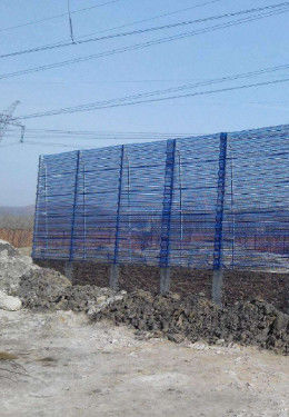 Стекловолокно для контроля пыли на автомобильных дорогах