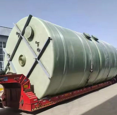 Волоконно-укрепленные пластиковые FRP химические резервуары для хранения антикоррозийный индивидуальный цвет